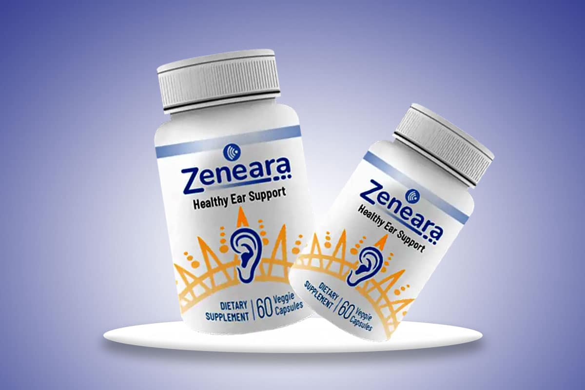 Zeneara supplement bottle